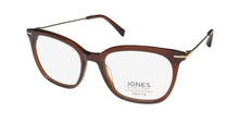 Load image into Gallery viewer, Jones New York Brown Mens Plastic Rectangle Eyewear Frame, J240. 49mm
