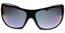 Load image into Gallery viewer, Timberland Sunglass Mens Matte Black Plastic Wrap, Flash Lens TB7191. 2Q
