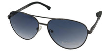 Load image into Gallery viewer, Timberland Gunmetal Mens Metal Aviator Sunglass, Blue Mirror Lens TB7210. 8X
