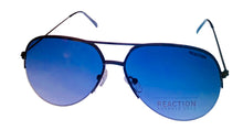 Load image into Gallery viewer, Kenneth Cole Reaction Gunmetal Gradient Smoke Aviator Sunglasses. KC1307. 8B
