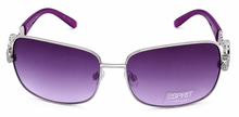 Load image into Gallery viewer, Share Esprit Sunglass Womens Silver Violet Fashion Aviator, Violet Lens 19324 517
