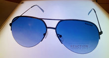 Load image into Gallery viewer, Kenneth Cole Reaction Gunmetal Gradient Smoke Aviator Sunglasses. KC1307. 8B
