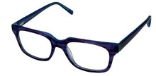 Load image into Gallery viewer, Jones New York Plastic Rectangle Eyewear Frame, Purple  J753. 52mm
