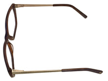 Load image into Gallery viewer, Jones New York Womens Petite Plastic Rectangle Eyewear , Brown J770 . 56mm
