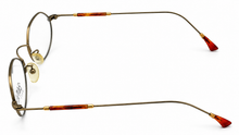 Load image into Gallery viewer, Bob Mackie Antique Gold Tortoise Oval Eyewear Metal Frame, BM 777. 47mm
