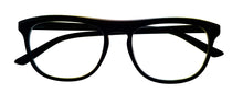 Load image into Gallery viewer, Perry Ellis Black Mens Plastic Square Eyewear Frame 393 Black 53mm
