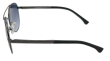 Load image into Gallery viewer, Timberland Gunmetal Mens Metal Aviator Sunglass, Blue Mirror Lens TB7210. 8X
