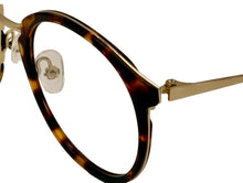 Load image into Gallery viewer, Jones New York Mens Tortoise Round Plastic Eyewear Frame, J772. 48mm
