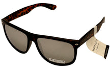 Load image into Gallery viewer, Perry Ellis Sunglass Matte Demi Plastic Rectangle Wrap, Mirror Lens. PE90. 1
