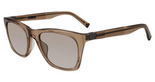 Load image into Gallery viewer, John Varvatos Mens Crystal Brown Plastic Sqaure Sunglass Gradient Lens V515
