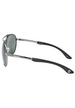 Load image into Gallery viewer, Timberland Mens Sunglass Gunmetal / Metal Aviator, Green Lens TB7114 8N
