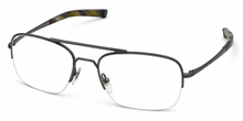 Load image into Gallery viewer, John Varvatos Mens Eyeglass Rimless Rectangle Gunmetal / Metal V115 54mm
