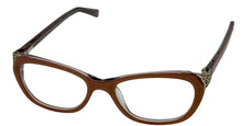Load image into Gallery viewer, Jones New York Womens Rectangle Taupe Plastic Eyewear Frame VJOP249. 48mm
