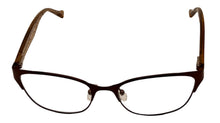 Load image into Gallery viewer, Lucky Womens Ophthalmic Soft Rectangle Metal Frame D100 Brown 52mm
