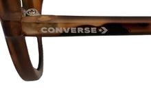Load image into Gallery viewer, Converse Womens Matte Tortoise Plastic Round Sunglass, Blue Flash Lens H086 Converse
