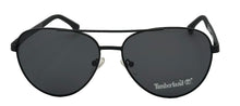 Load image into Gallery viewer, Timberland Sunglass Mens Matte Black Metal Aviator Solid Smoke Lens TB7210 2A
