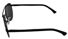 Load image into Gallery viewer, Timberland Sunglass Mens Matte Black Metal Aviator Solid Smoke Lens TB7210 2A
