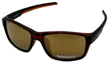 Load image into Gallery viewer, Timberland Sunglass Mens Matte Tortoise Rectangle Plastic Brown Lens TB7200 52H
