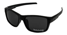 Load image into Gallery viewer, Timberland Sunglass Mens Black Rectangle Plastic, Smoke Lens TB7200 1A
