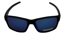 Load image into Gallery viewer, Timberland Sunglass Mens Matt Black Rectangle Plastic Blue Flash Lens TB7200 2D
