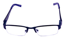 Load image into Gallery viewer, Converse Mens Eyeglass Bottom Rimless Rectangle Metal Stencil Kit Navy 49mm
