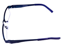 Load image into Gallery viewer, Converse Mens Eyeglass Bottom Rimless Rectangle Metal Stencil Kit Navy 49mm
