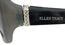 Load image into Gallery viewer, Ellen Tracy Womens Black Demi Plastic Rectangle Sunglass ET556. 3
