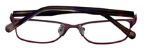Load image into Gallery viewer, Lucky Womens Eyeglass Rectangle Stainless Steel D101 Purple Metal 53mm
