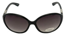 Load image into Gallery viewer, Ellen Tracy Womens Sunglass Black Plastic Rectangle, Gradient Lens ET 552. 3
