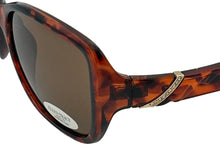 Load image into Gallery viewer, Ellen Tracy Women's Demi Plastic Rectangle Sunglass ET551 1
