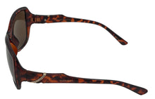 Load image into Gallery viewer, Ellen Tracy Women's Demi Plastic Rectangle Sunglass ET551 1
