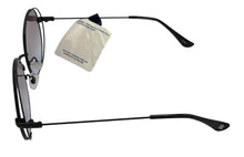 Load image into Gallery viewer, Lucky  Brand Womens Black Round Metal Sunglass, Smoke Gradient Lens D2003
