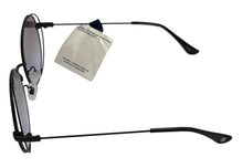 Load image into Gallery viewer, Lucky  Brand Womens Black Round Metal Sunglass, Smoke Gradient Lens D2003
