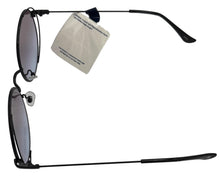 Load image into Gallery viewer, Lucky  Brand Womens Black Round Metal Sunglass, Smoke Gradient Lens D2003
