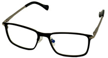 Load image into Gallery viewer, Lucky Brand Mens Black Stainless Steel Rectangle Metal Eyewear VLBD 826 49mm
