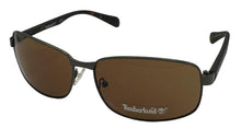 Load image into Gallery viewer, Timberland Men's Matte Gunmetal Rectangle Metal Sunglasses Brown Lens TB7194. 9E
