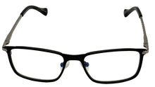 Load image into Gallery viewer, Lucky Brand Mens Black Stainless Steel Rectangle Metal Eyewear VLBD 826 49mm

