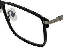 Load image into Gallery viewer, Lucky Brand Mens Black Stainless Steel Rectangle Metal Eyewear VLBD 826 49mm
