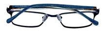 Load image into Gallery viewer, Lucky Brand Mens Navy Stainless Steel Rectangle Metal Eyewear VLBD 823 49mm
