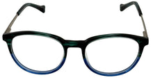 Load image into Gallery viewer, Lucky Brand Big Kids Eyeglass Round Green Blue Plastic VLBD822 48mm (Copy)
