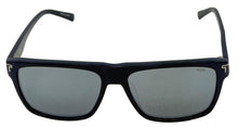 Load image into Gallery viewer, Tumi Mens Rectangle Black Mens Plastic Sunglass Mirror Lens STU 501
