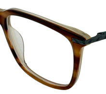 Load image into Gallery viewer, Lucky Brand Mens Brown Plastic Rectangle Metal Eyewear VLBD 827 48mm
