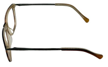 Load image into Gallery viewer, Lucky Brand Mens Brown Plastic Rectangle Metal Eyewear VLBD 827 48mm
