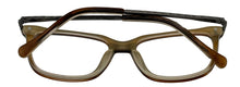 Load image into Gallery viewer, Lucky Brand Mens Brown Plastic Rectangle Metal Eyewear VLBD 827 48mm

