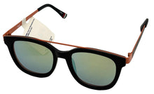 Load image into Gallery viewer, Fila Mens Soft Square Matte Black Sunglass , Silver Flash Lens SF9335 U28A
