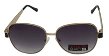 Load image into Gallery viewer, Guess Sunglass Women's Gold Metal Aviator, Gradient Smoke Lens GO00019. 32B

