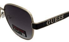Load image into Gallery viewer, Guess Sunglass Women's Gold Metal Aviator, Gradient Smoke Lens GO00019. 32B
