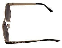 Load image into Gallery viewer, Guess Sunglass Women's Gold Metal Aviator, Gradient Smoke Lens GO00019. 32B
