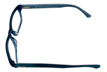 Load image into Gallery viewer, Police Mens Eyeglass Optical Frame Plastic Rectangle Blue Fade V1697M G32M. 53mm
