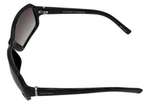 Load image into Gallery viewer, Ellen Tracy Womens Sunglass Plastic Rectangle Black ET 542 1
